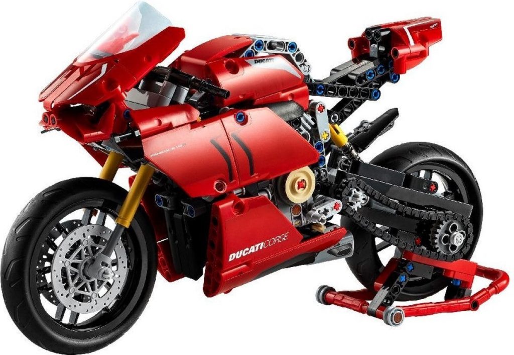 Lego cadeau motorrijder motormeid Ducati Panigale