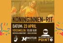 Motormeiden Konininginnen-rit bij Motorkledingpoint (23 april)
